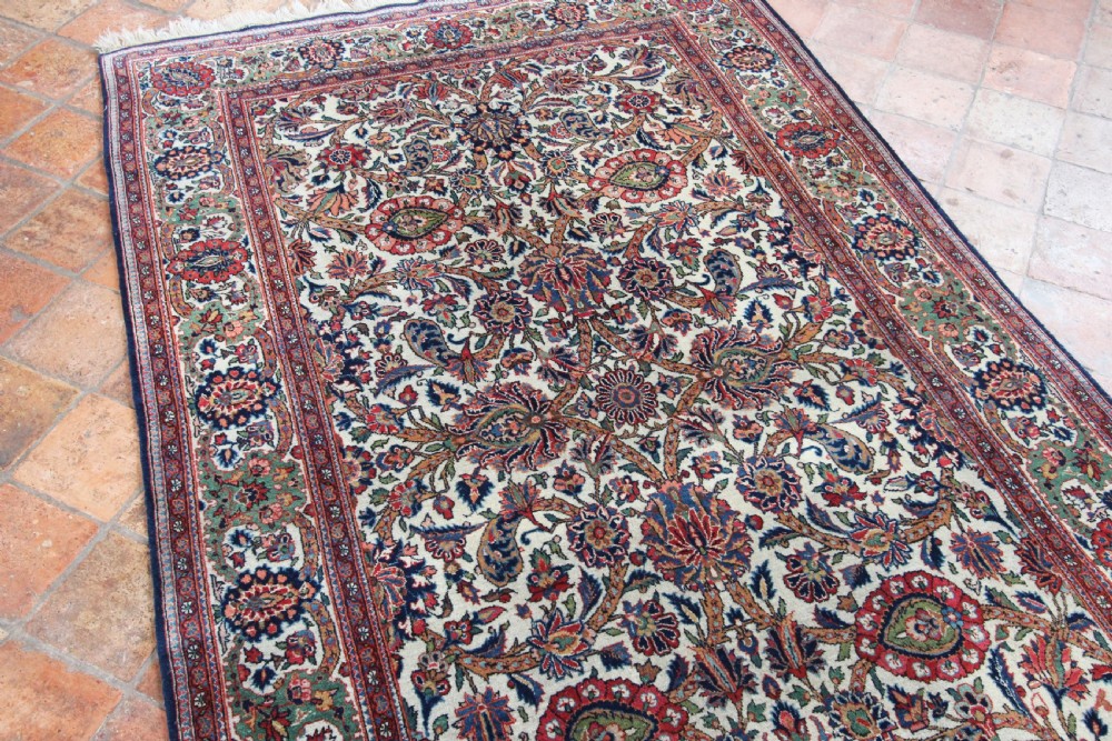 Antique Kashan rug, Persia View VII