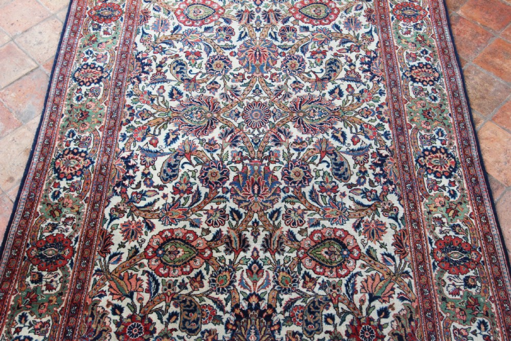 Antique Kashan rug, Persia View X