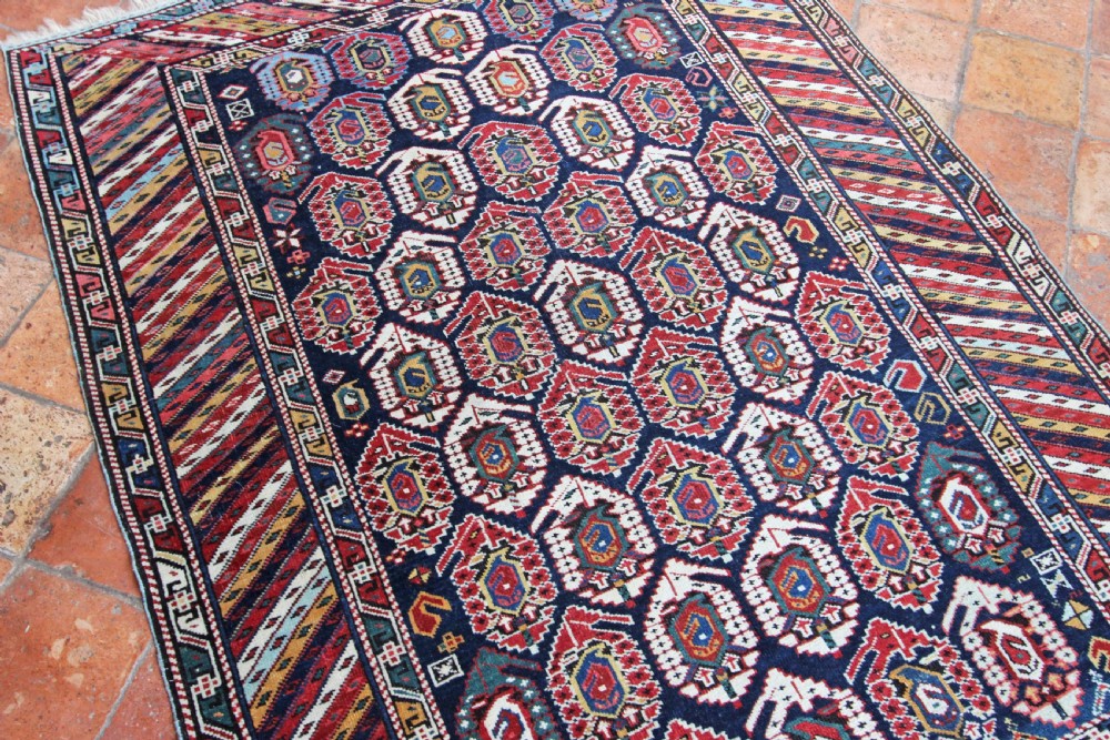 Antique Kuba Caucasian rug, circa 1890 View II