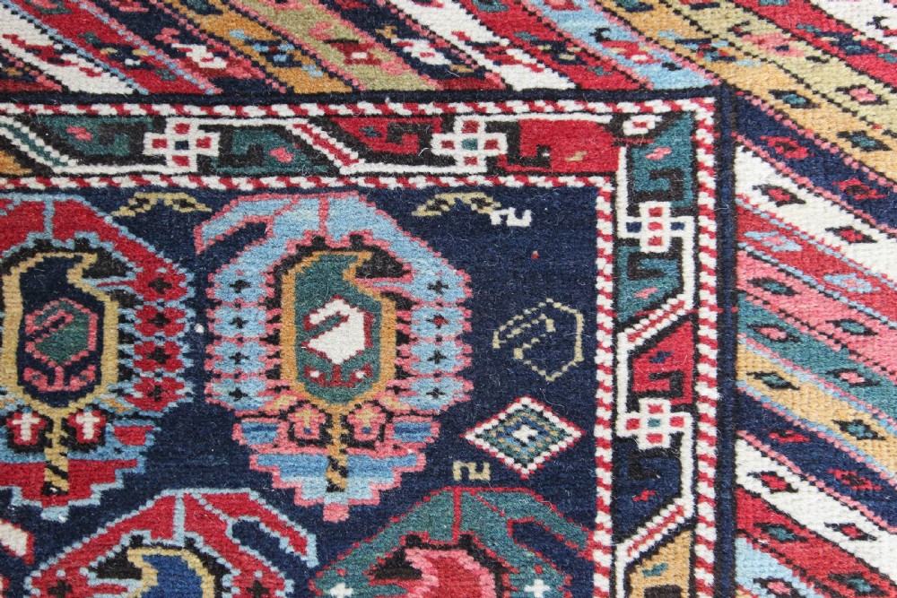 Antique Kuba Caucasian rug, circa 1890 View III