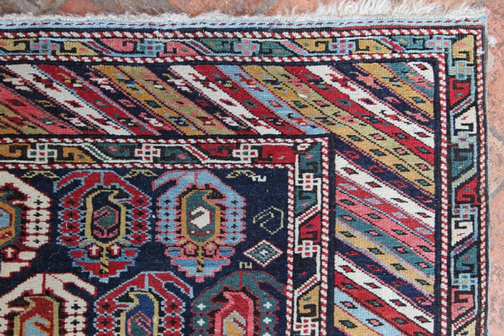 Antique Kuba Caucasian rug, circa 1890 View VII