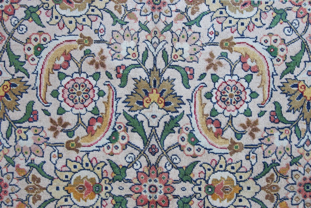 Old Tabriz carpet, Persian, Circa 1930 View IV