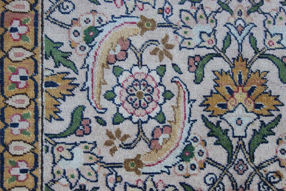 Old Tabriz carpet, Persian, Circa 1930 View VI