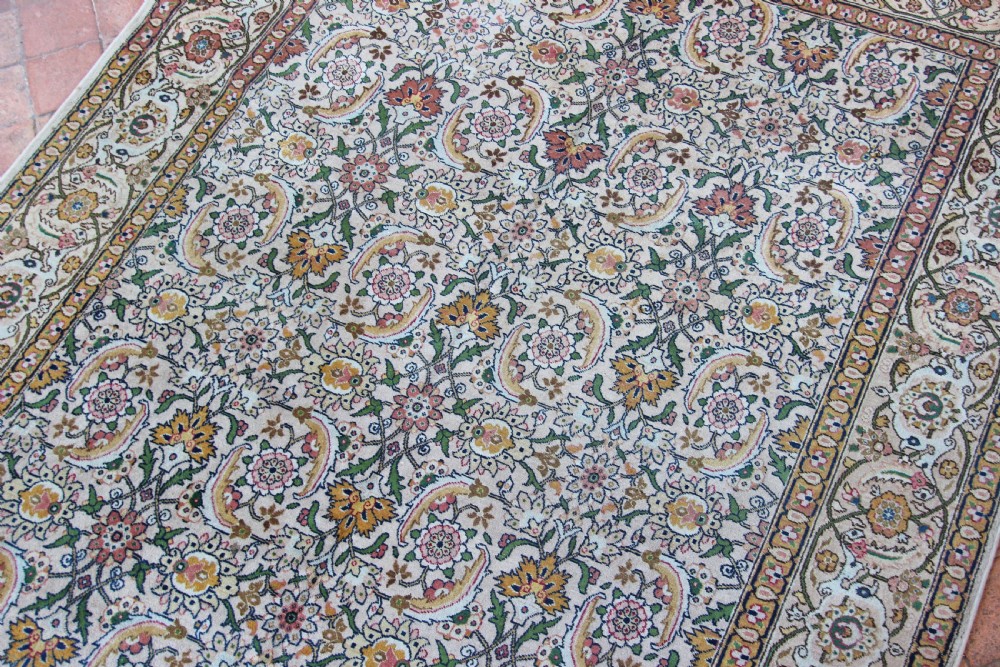 Old Tabriz carpet, Persian, Circa 1930 View VII