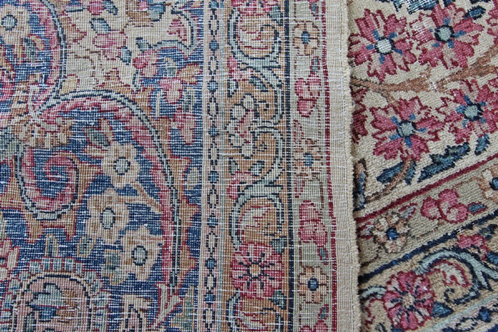 Antique Kirman carpet, Persian, circa 1910 View XII