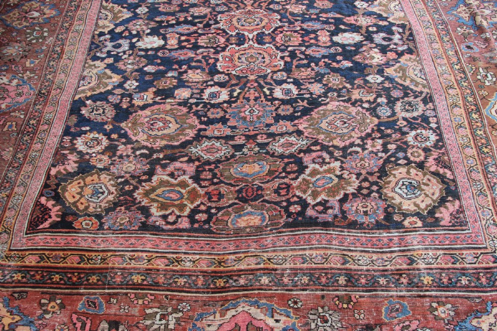 Antique Ziegler carpet, Persian, late 19th Century View V