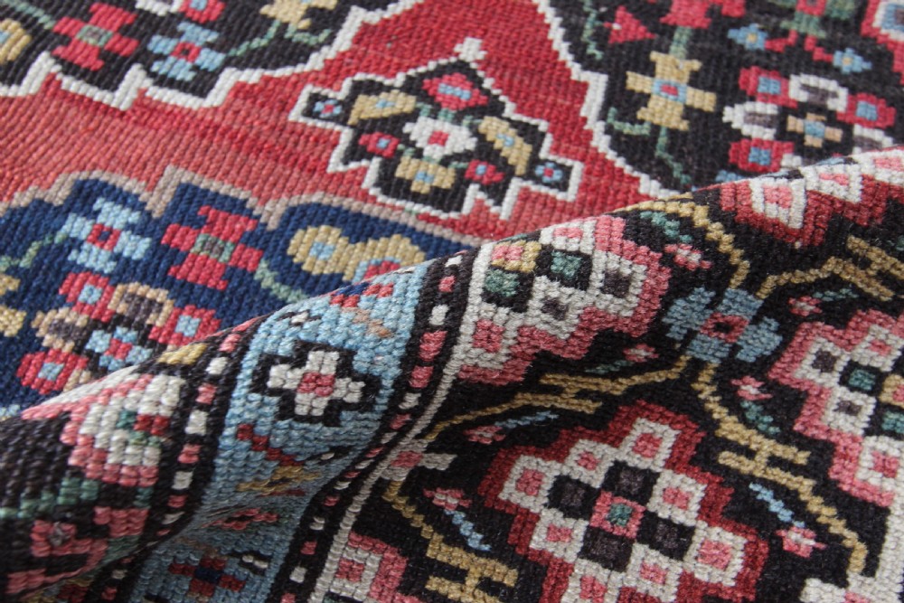 Pair of antique North-West Persian runners View IV
