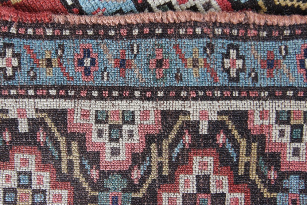 Pair of antique North-West Persian runners View XII