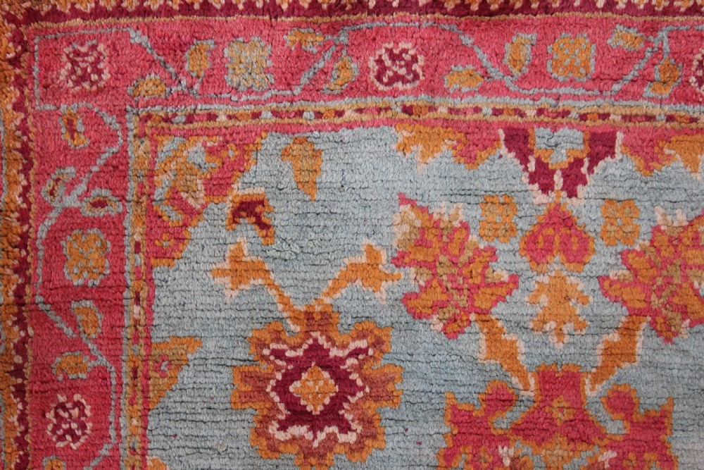 Rare Antique Oushak rug, Anatolia View VI