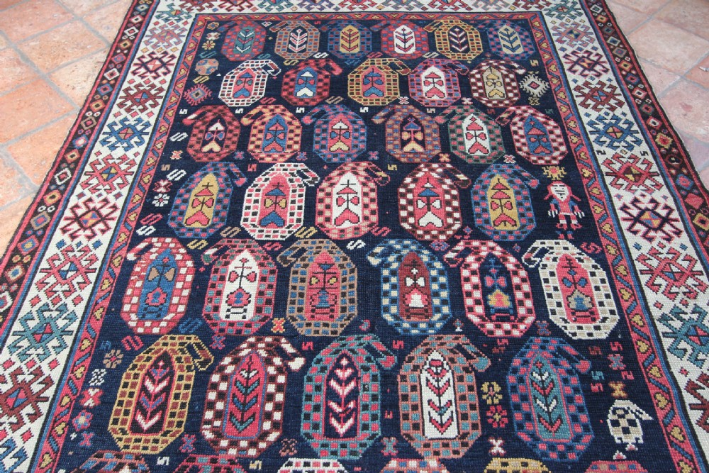 Antique Gendje rug, Caucasus View III