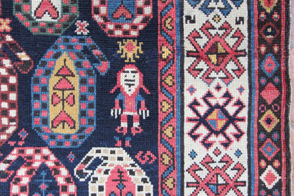 Antique Gendje rug, Caucasus View IX