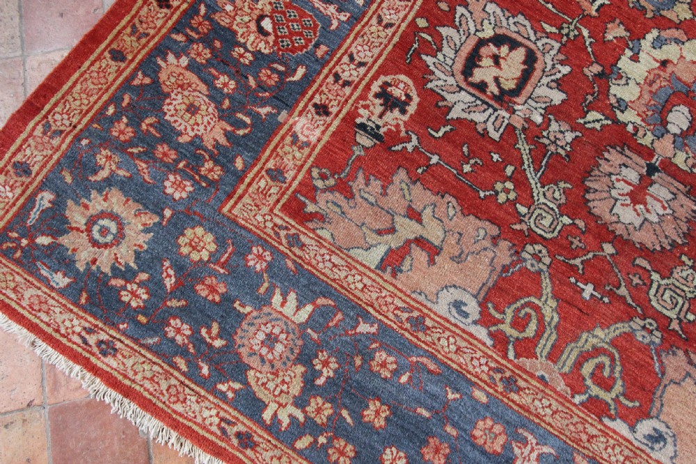 Rare Antique Ziegler carpet, Persia View VI