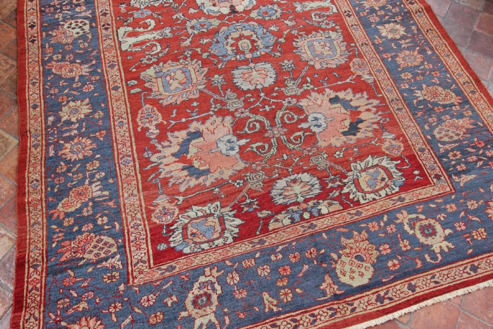 Rare Antique Ziegler carpet, Persia View VIII