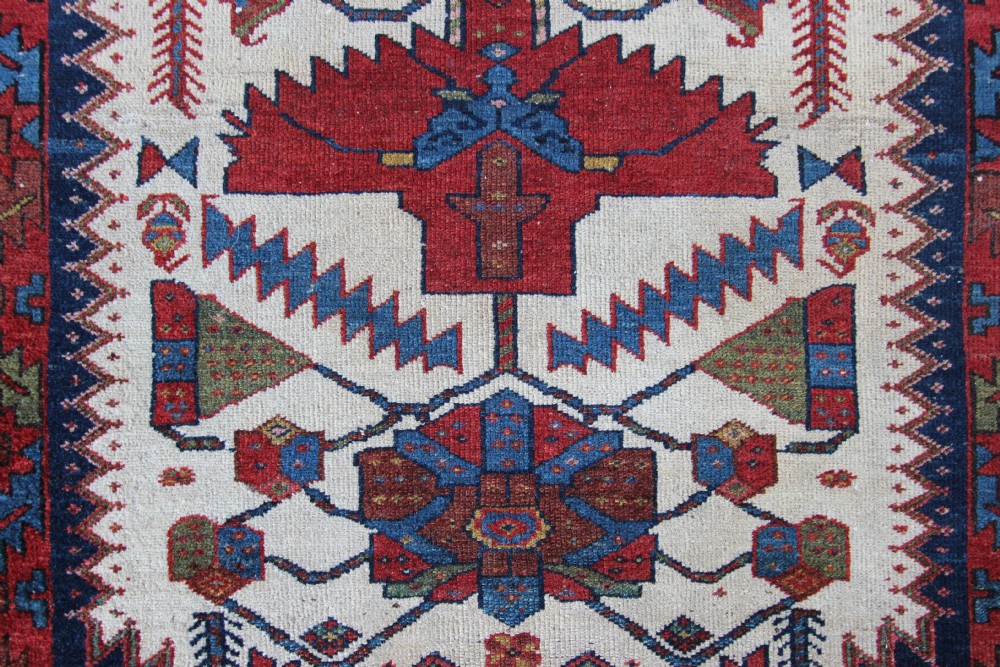 Antique Hamadan rug, Persia View VI