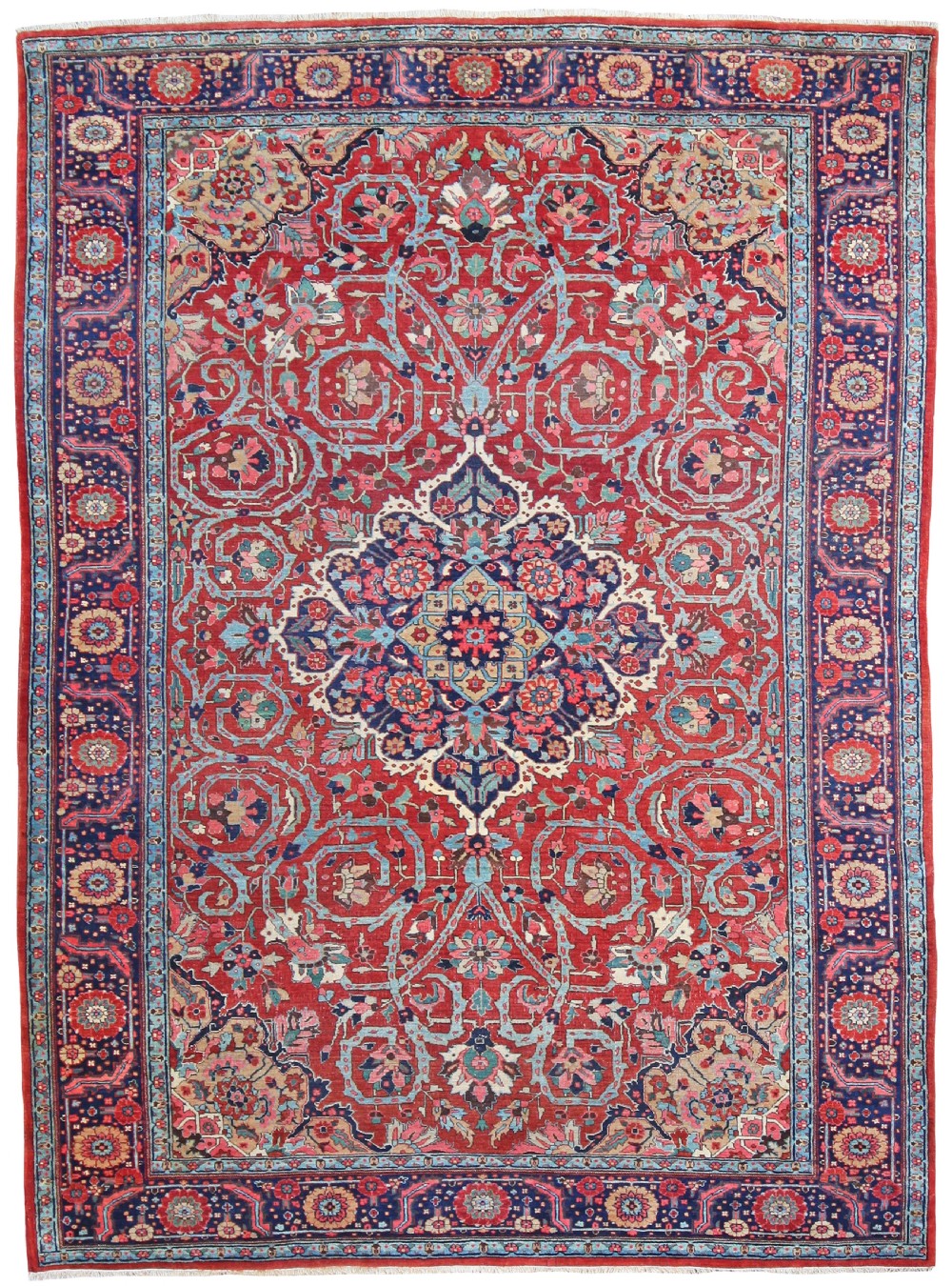 Antique Heriz carpet, Sharabian, Persia