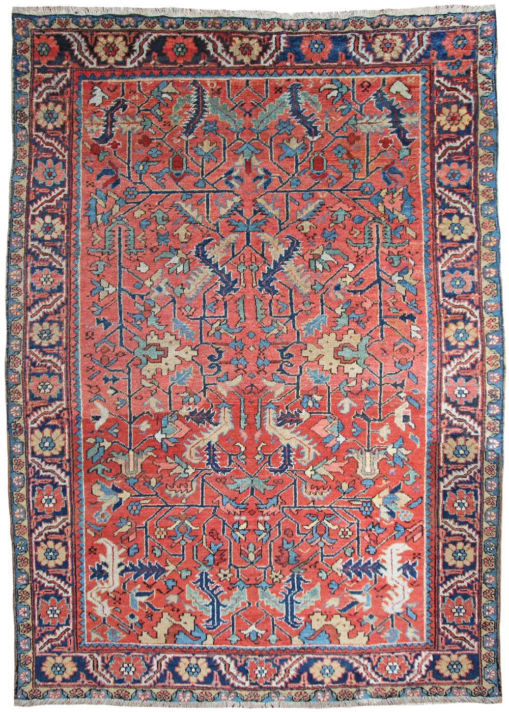 Rare Heriz carpet, Persia