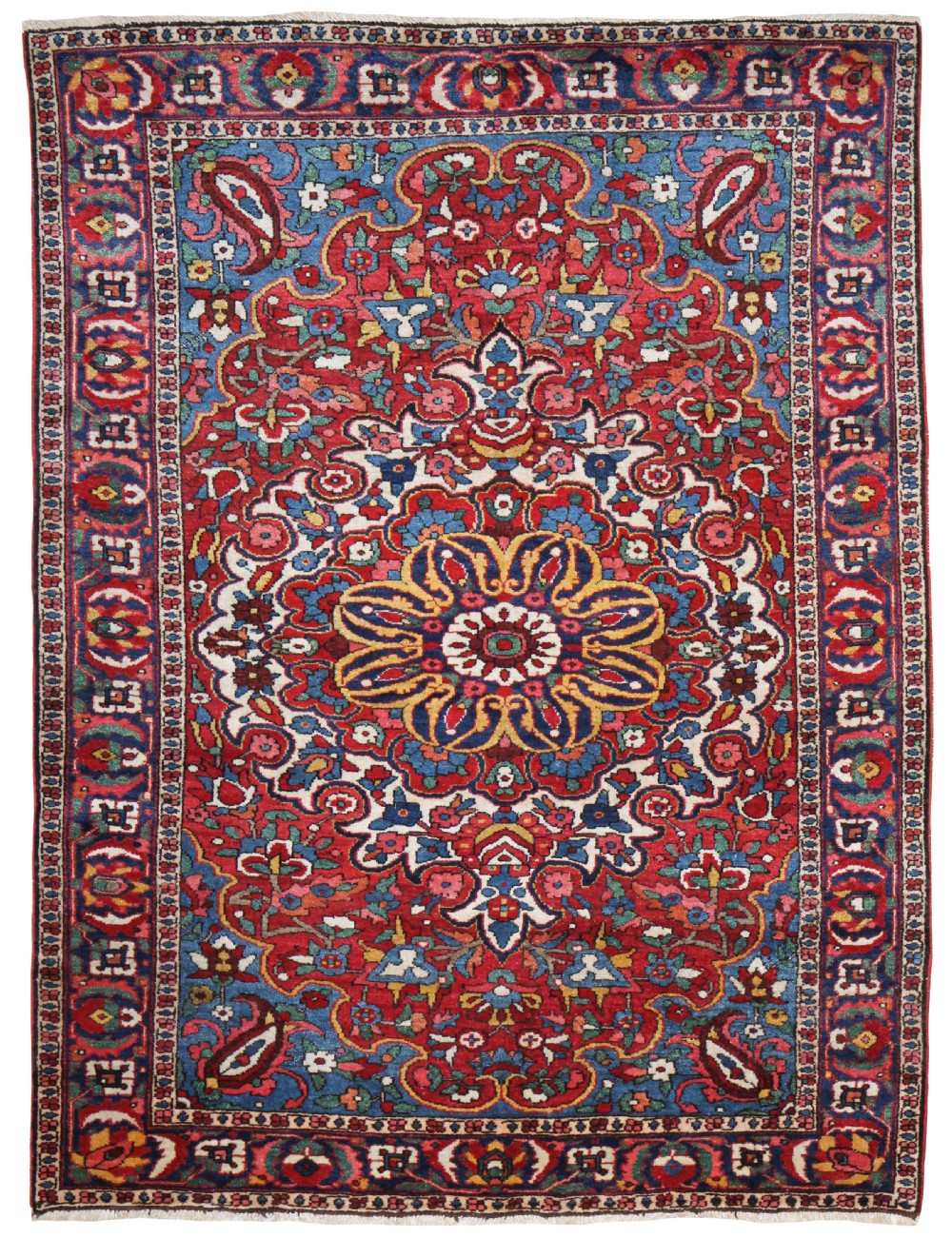 Antique Baktiari rug