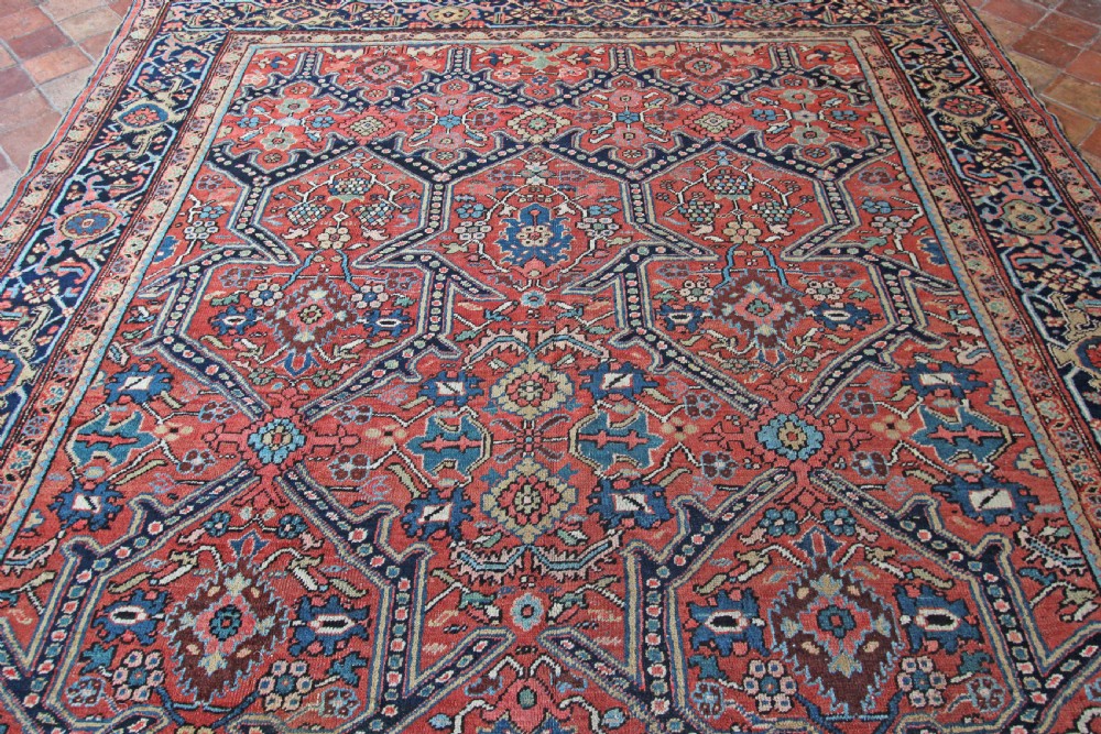 Antique Heriz carpet, Persia View II