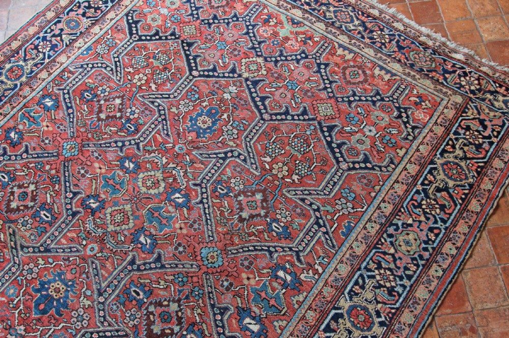 Antique Heriz carpet, Persia View VII