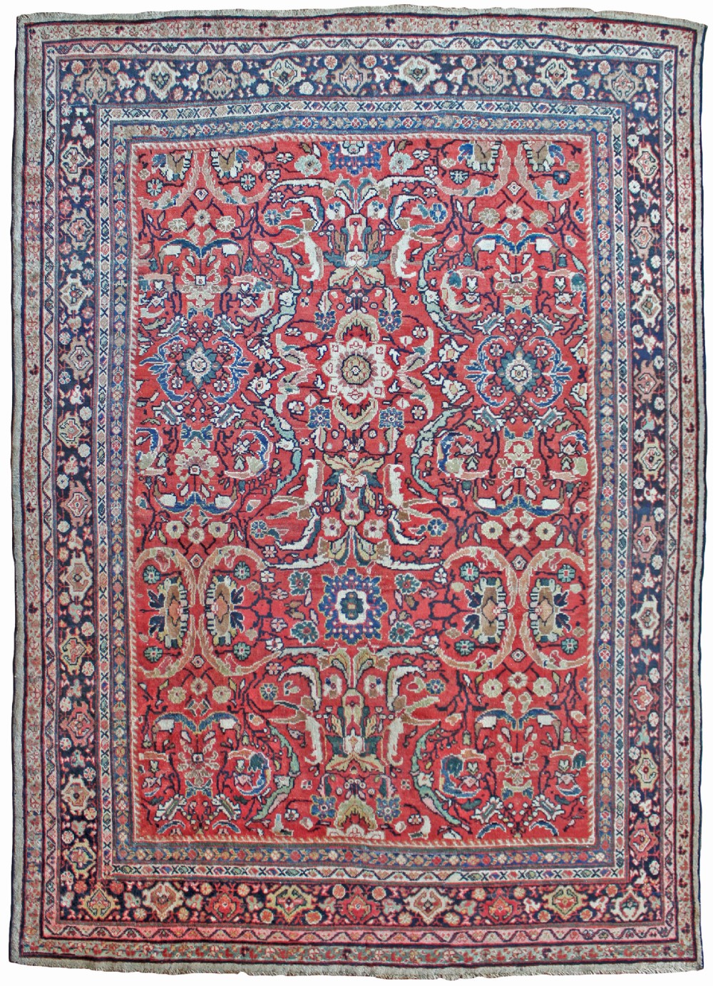 Antique Mahal carpet, Persian