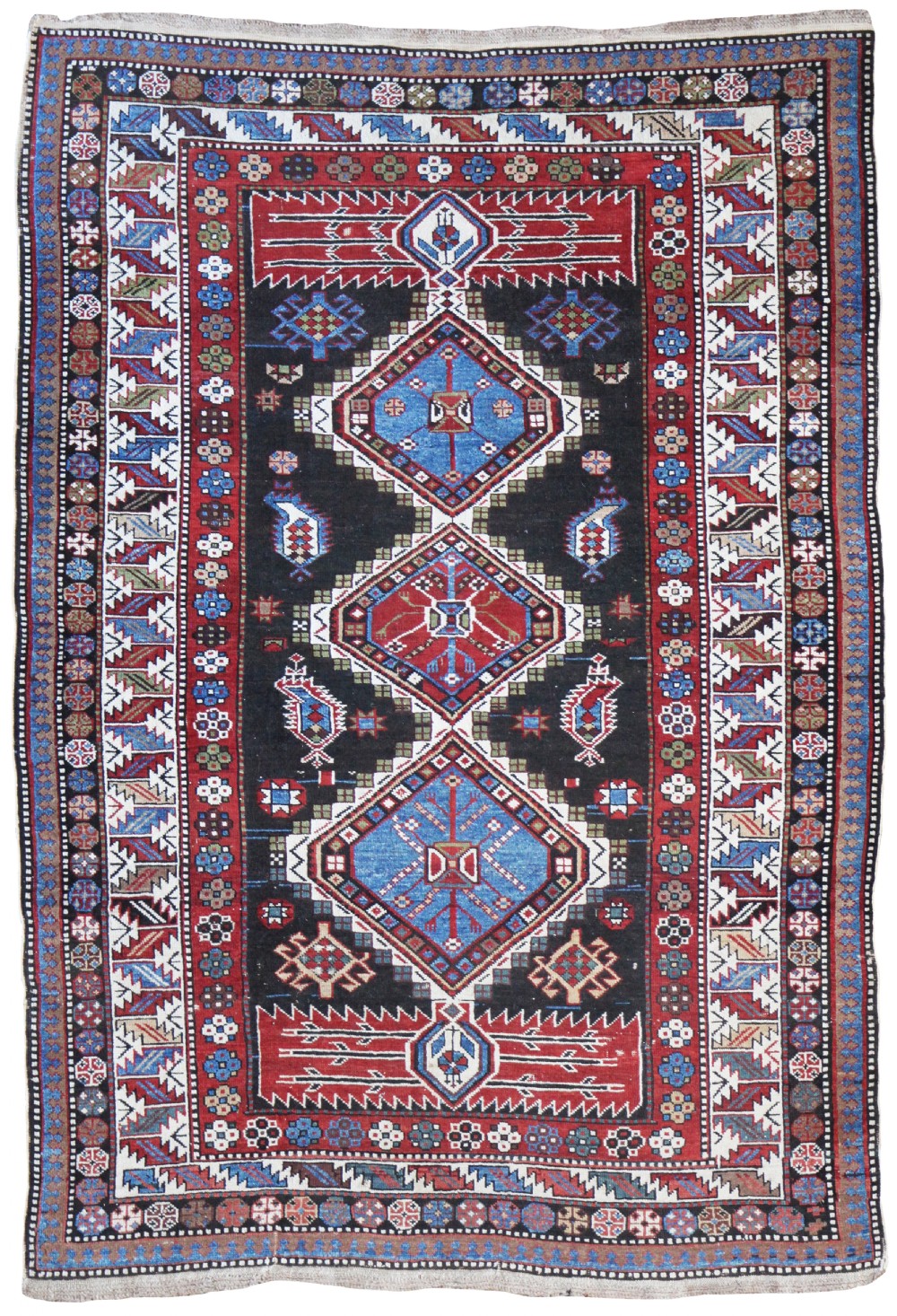Antique Shirvan rug, Caucasus