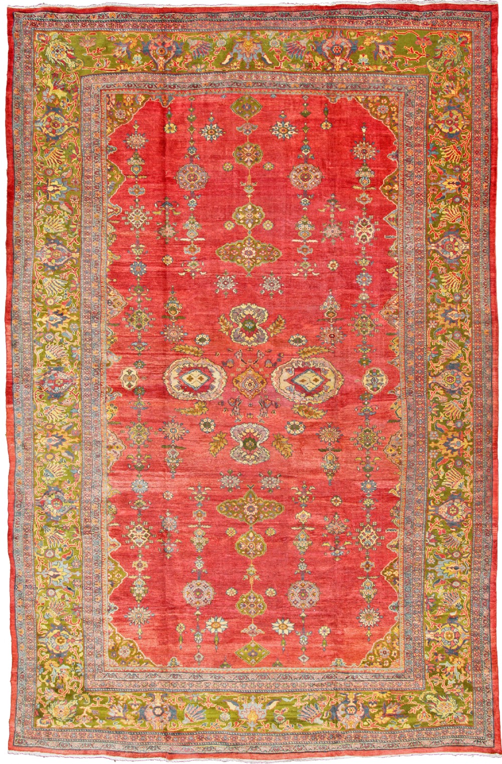 Antique Ziegler carpet