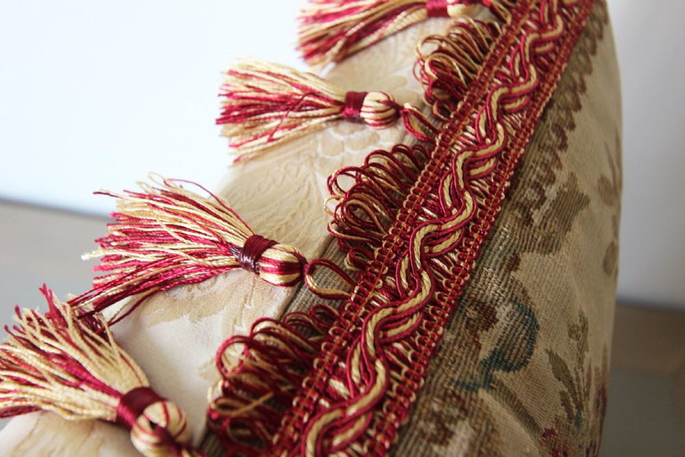 Antique Aubusson cushion View IV