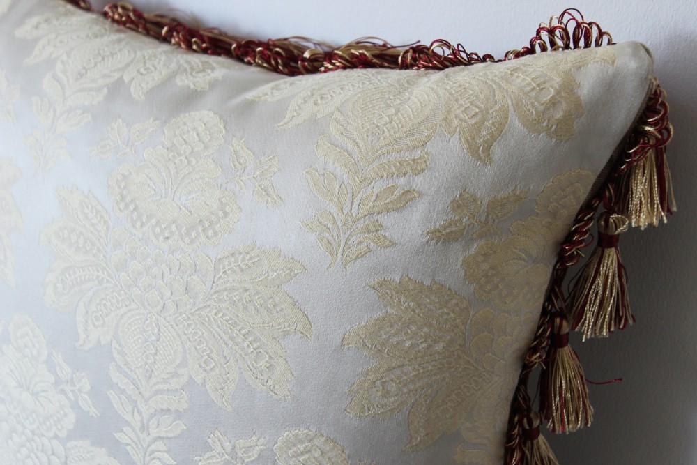 Antique Aubusson cushion View V