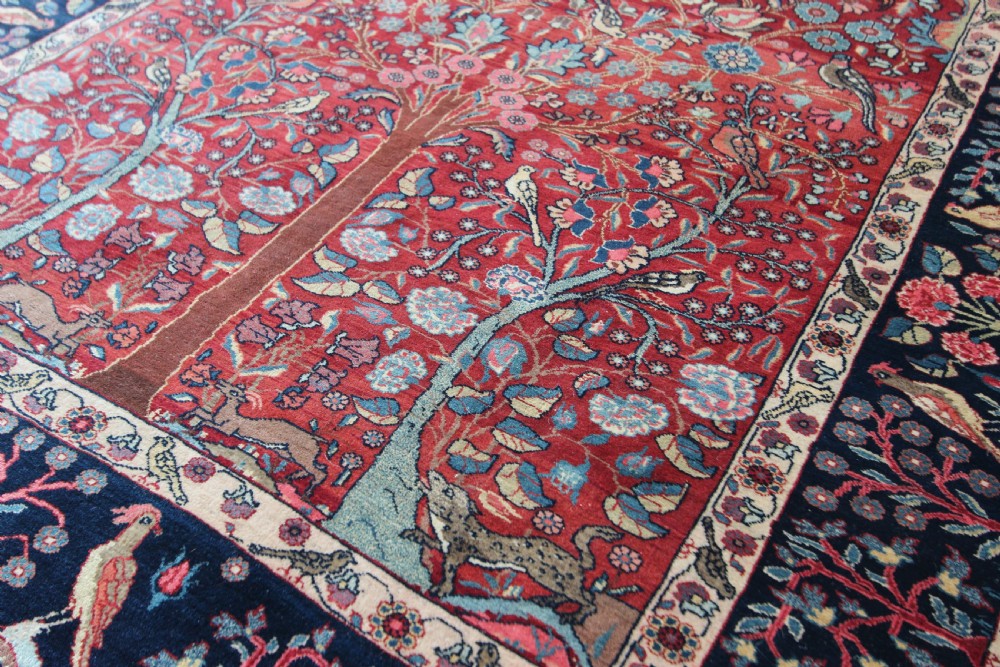 Antique Bidjar rug, Persia View IX