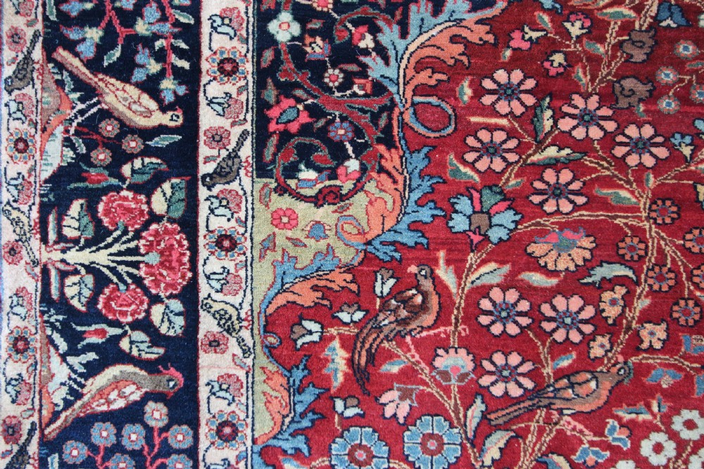 Antique Bidjar rug, Persia View XI