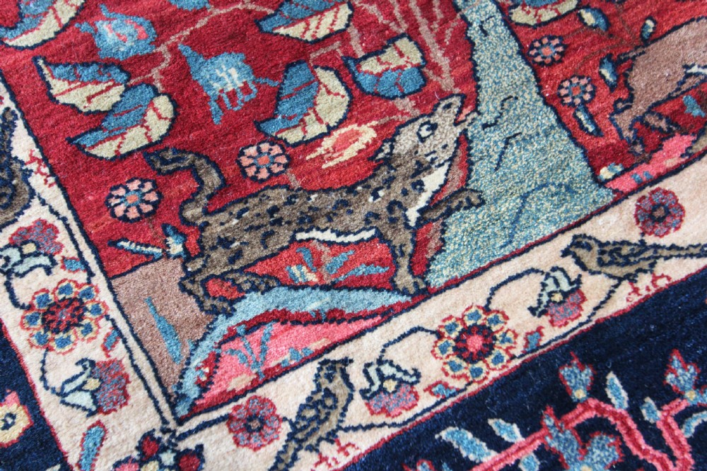 Antique Bidjar rug, Persia View XIV