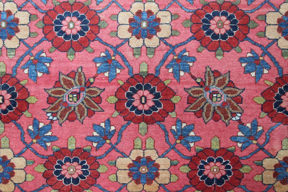 Antique Veramin rug, Persian View X