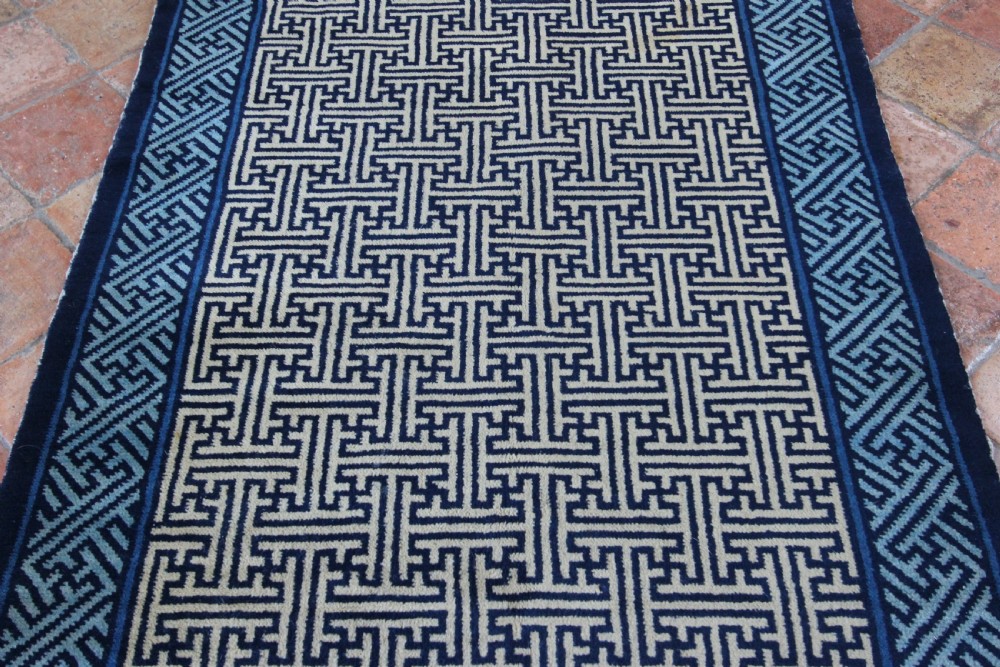 Antique Chinese Ningxia rug View II