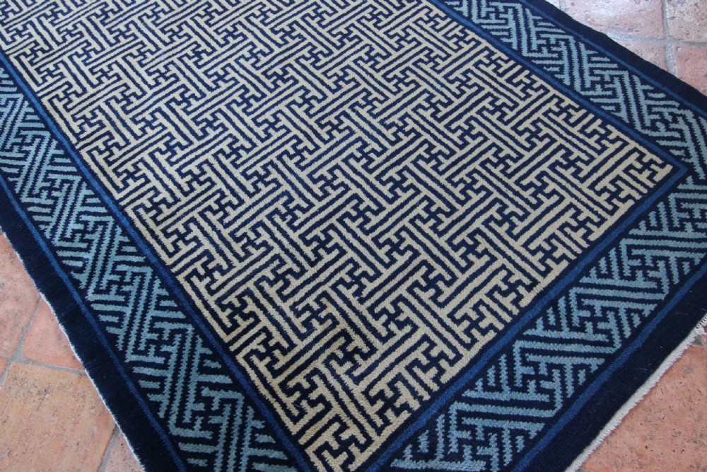 Antique Chinese Ningxia rug View III