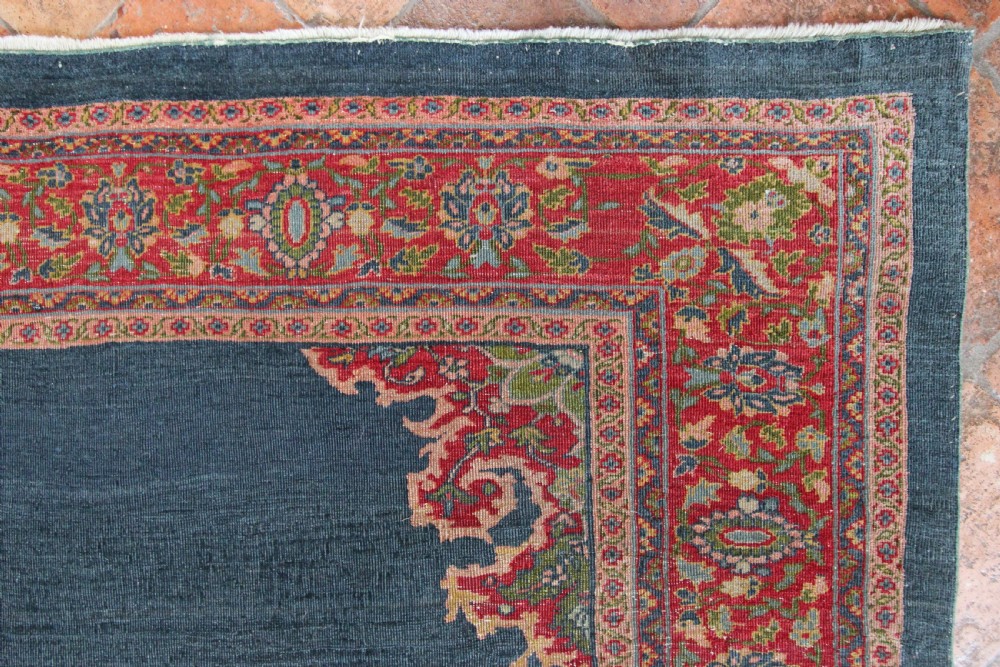 Rare Antique Ziegler rug, Persian View VI
