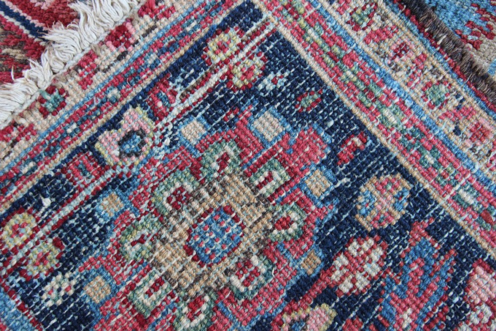 Antique Heriz carpet, Persian View IV