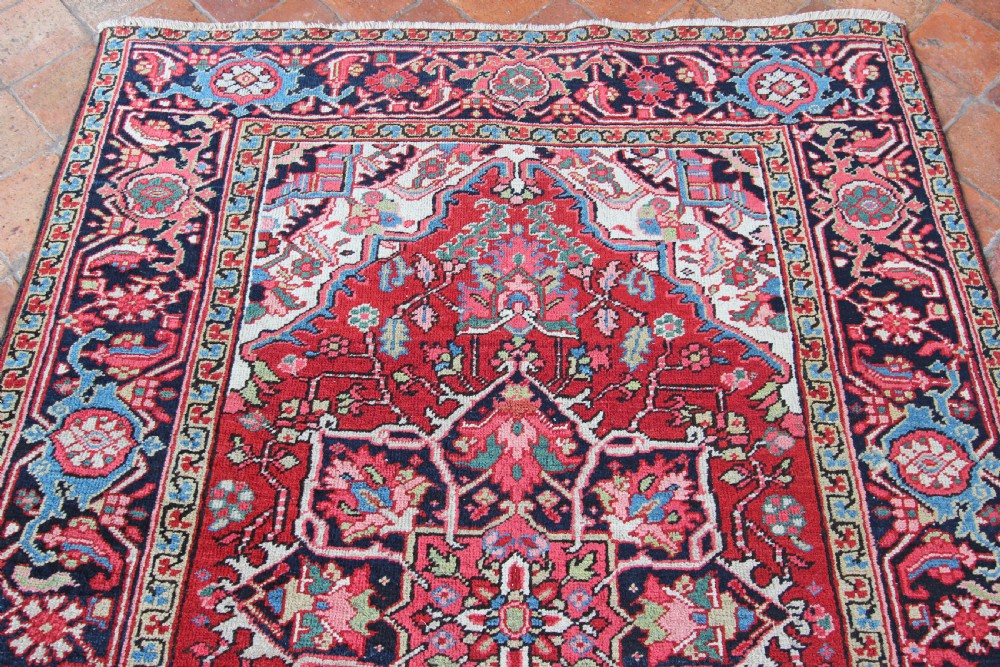 Antique Heriz rug, Persia View V