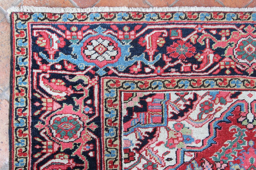 Antique Heriz rug, Persia View VI