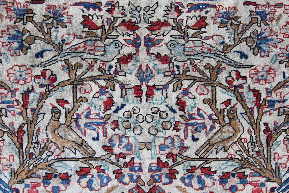 Antique Kashan carpet, Persia View II