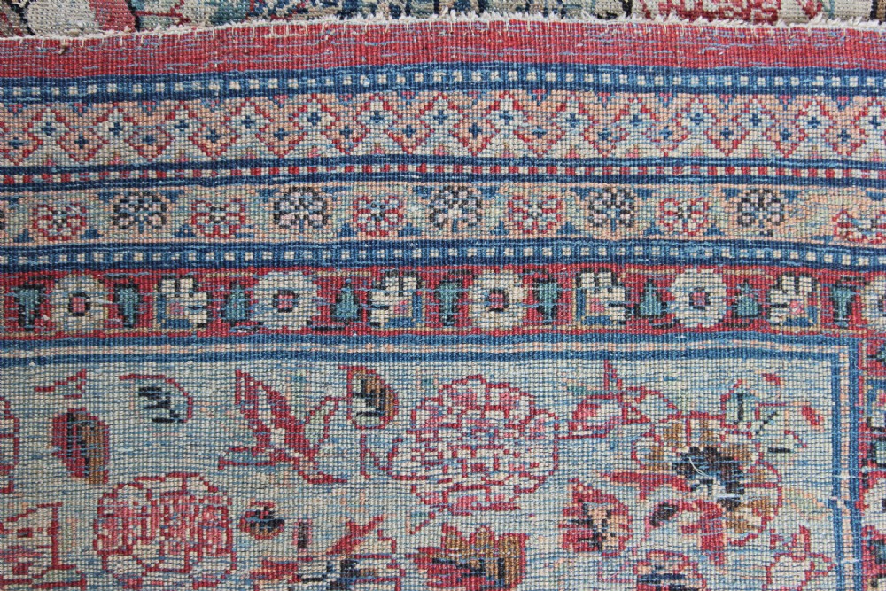 Antique Kashan carpet, Persia View III
