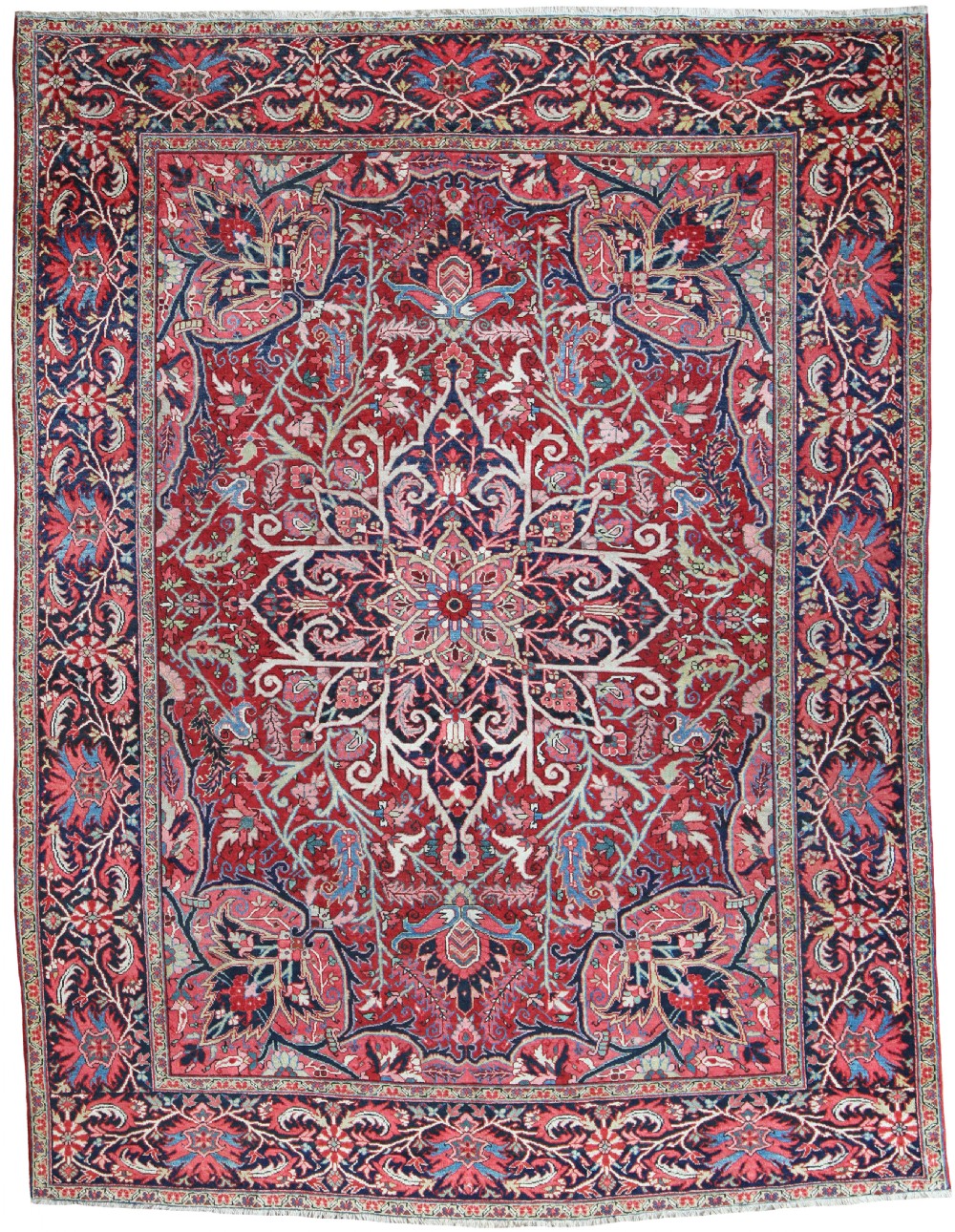 Antique Heriz carpet, Persia