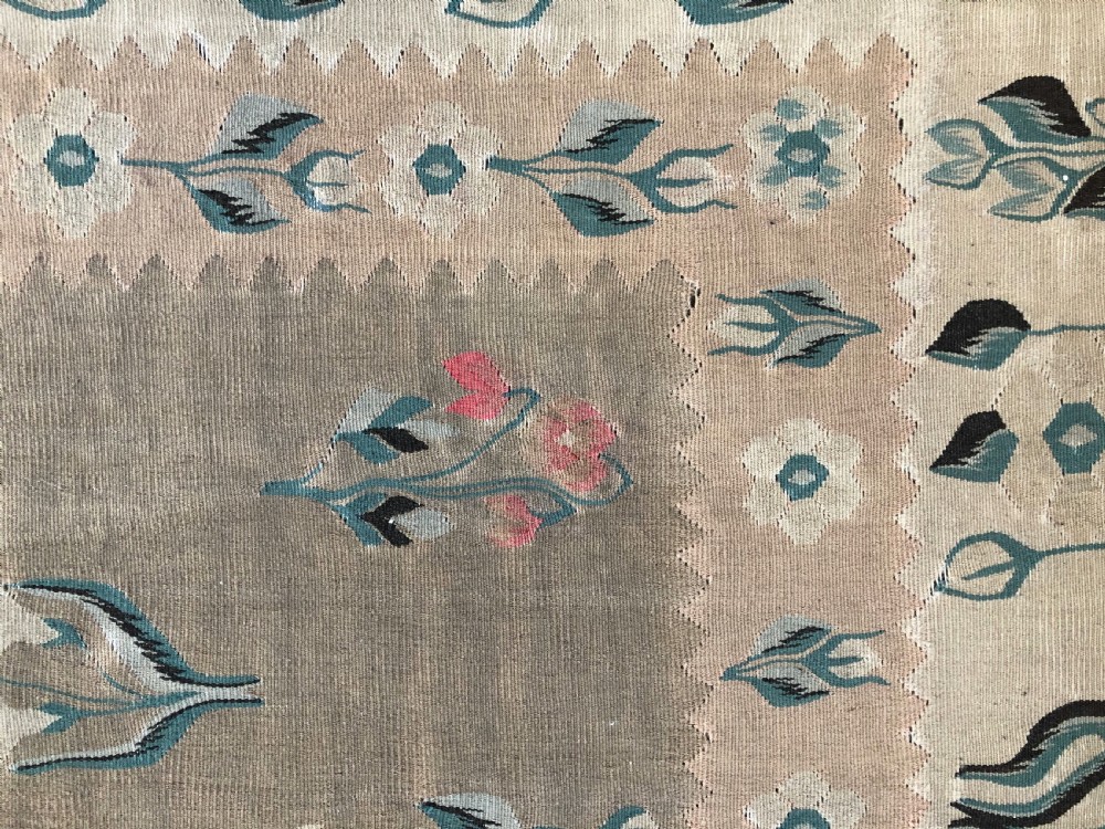 Antique Bessarabian Kilim View V