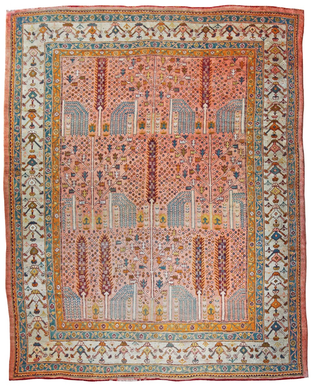 Antique Ushak carpet