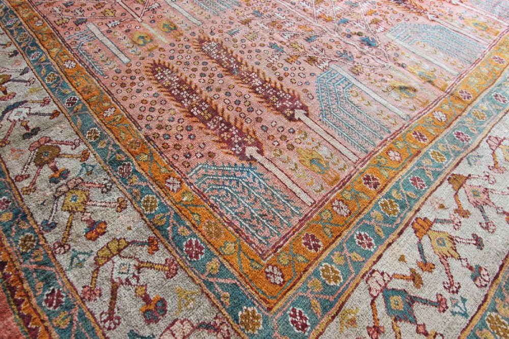 Antique Ushak carpet View V