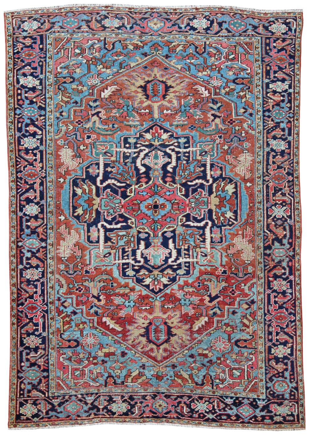 Antique Heriz carpet