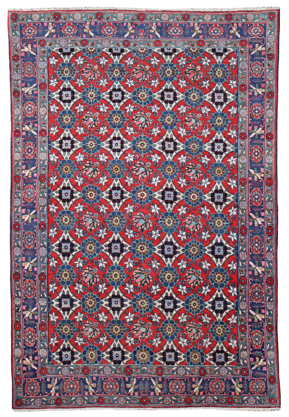 Antique Veramin rug