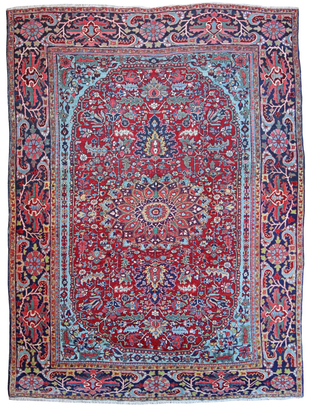 Antique Heriz carpet
