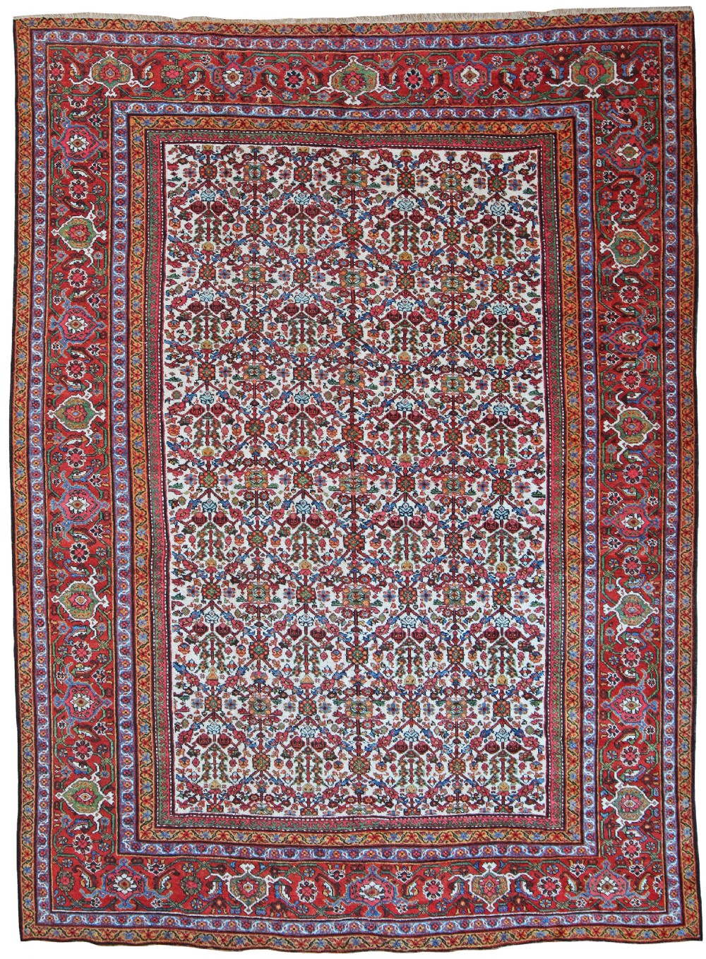 Antique Fereghan carpet