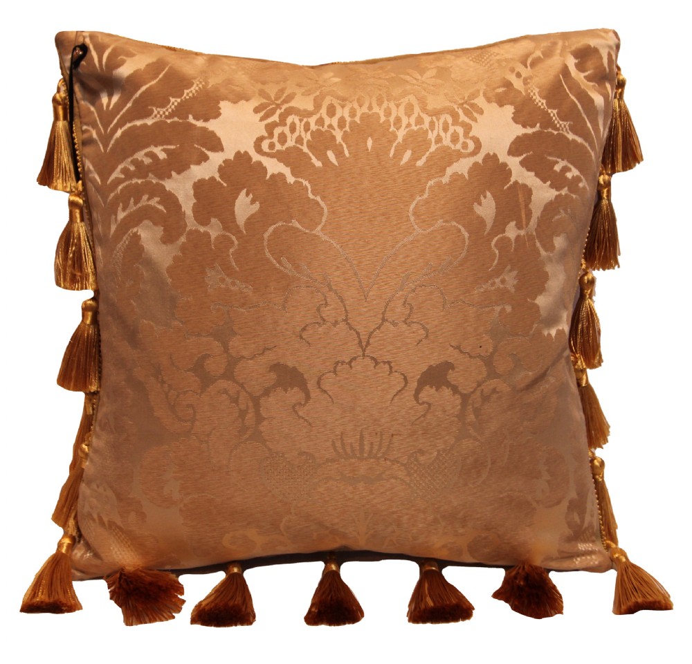 Antique Aubusson cushion View II