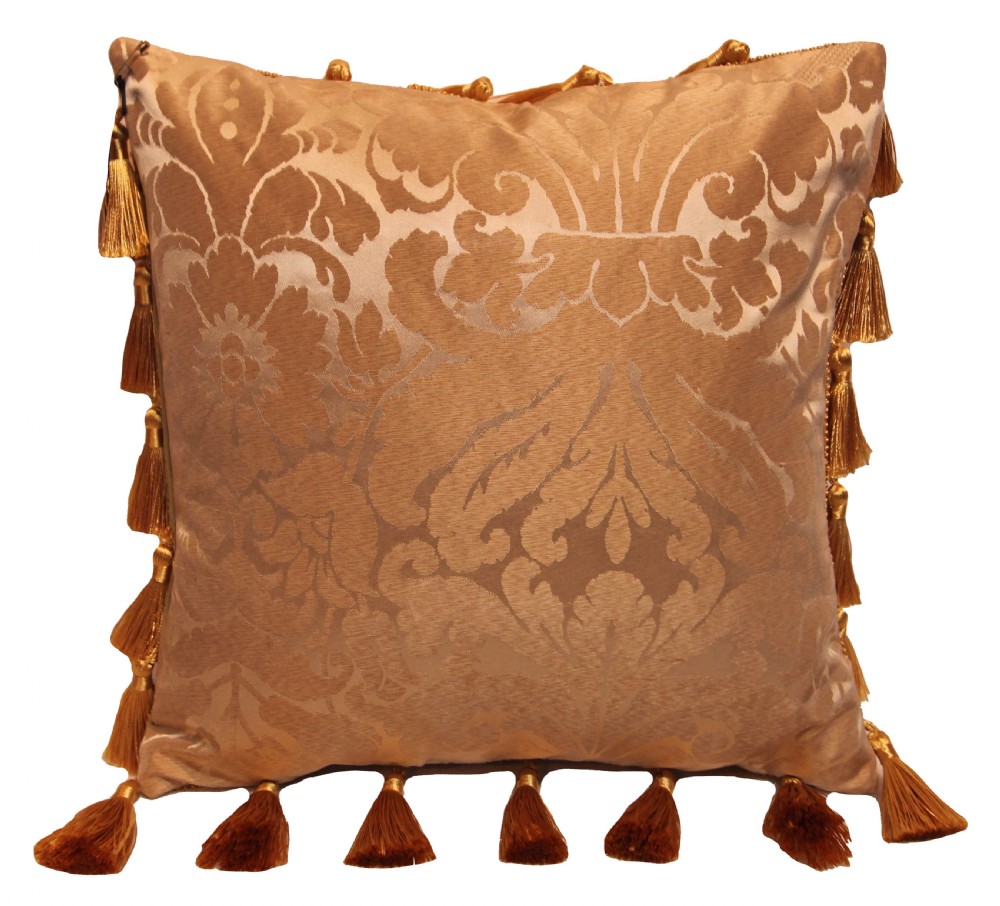 Antique Aubusson cushion View II